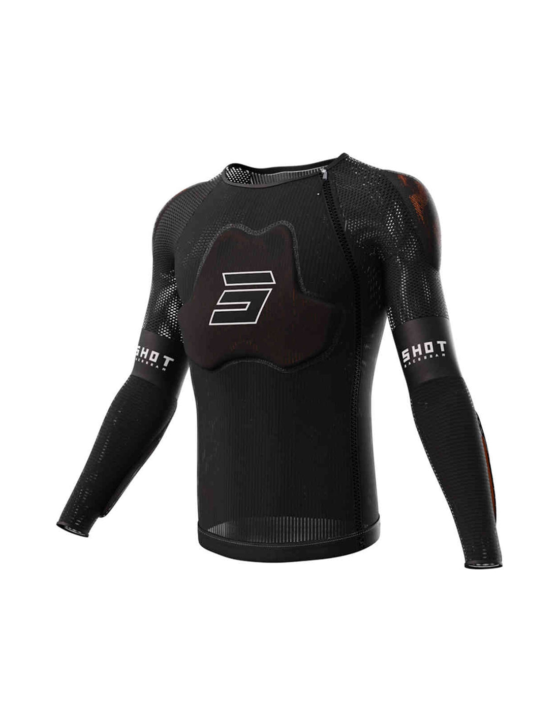  FOOT PROTECTION SHOT RACE_D3O BLACK 2XS - SECURTEX MOTOR SL (t/a MaximoMoto)