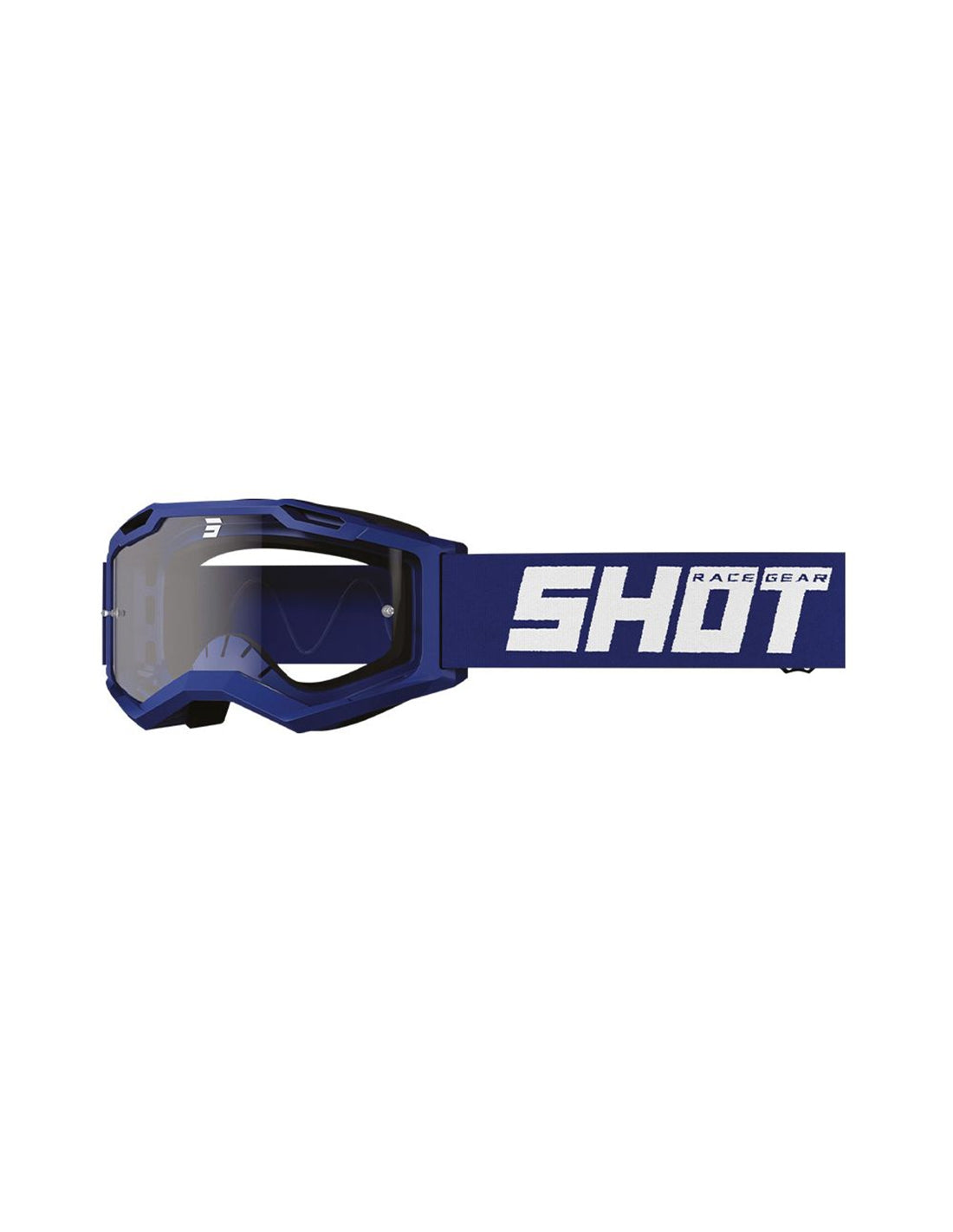  OFF ROAD SHOT ROCKET KID 2.0 SOLID NAVY_MATT GOGGLES - SECURTEX MOTOR SL (t/a MaximoMoto)