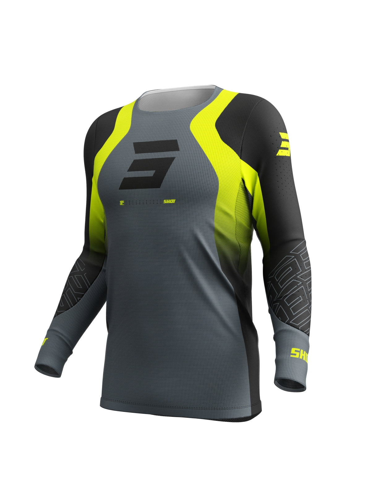  AEROSHOT LITE ULTRA NEON_YELLOW XS T-SHIRTS - SECURTEX MOTOR SL (t/a MaximoMoto)