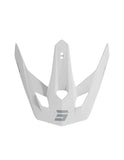  SHOT JUMP VISOR SOLID WHITE_GLOSSY - SECURTEX MOTOR SL (t/a MaximoMoto)