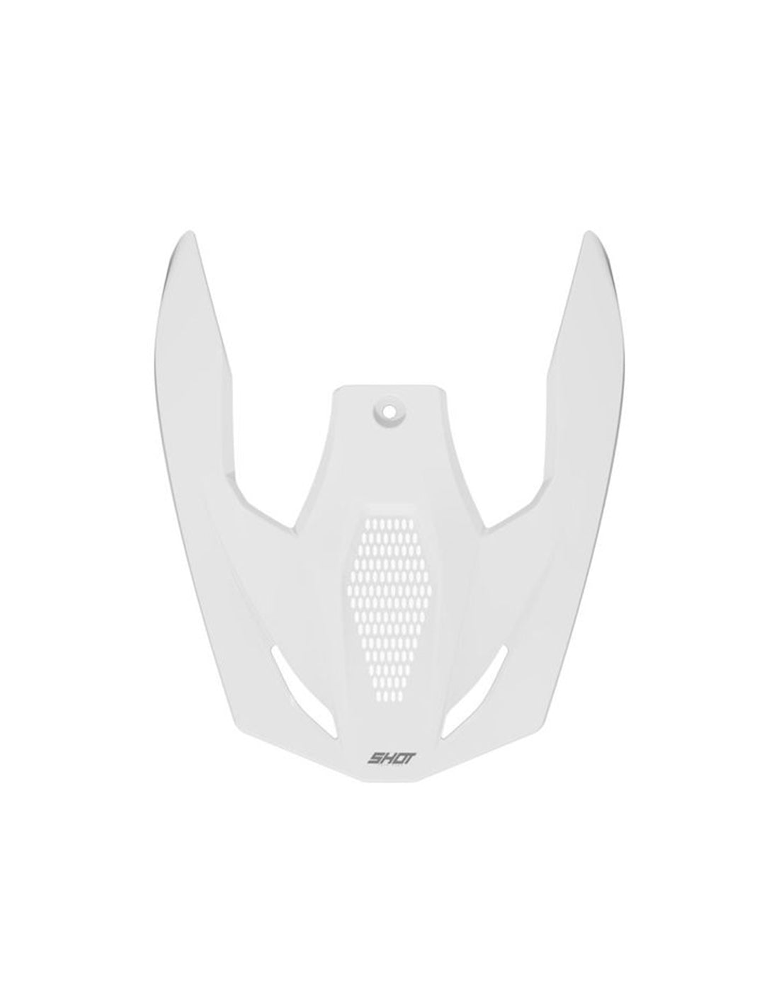  FURIOUS VISOR SOLID WHITE_GLOSSY - SECURTEX MOTOR SL (t/a MaximoMoto)