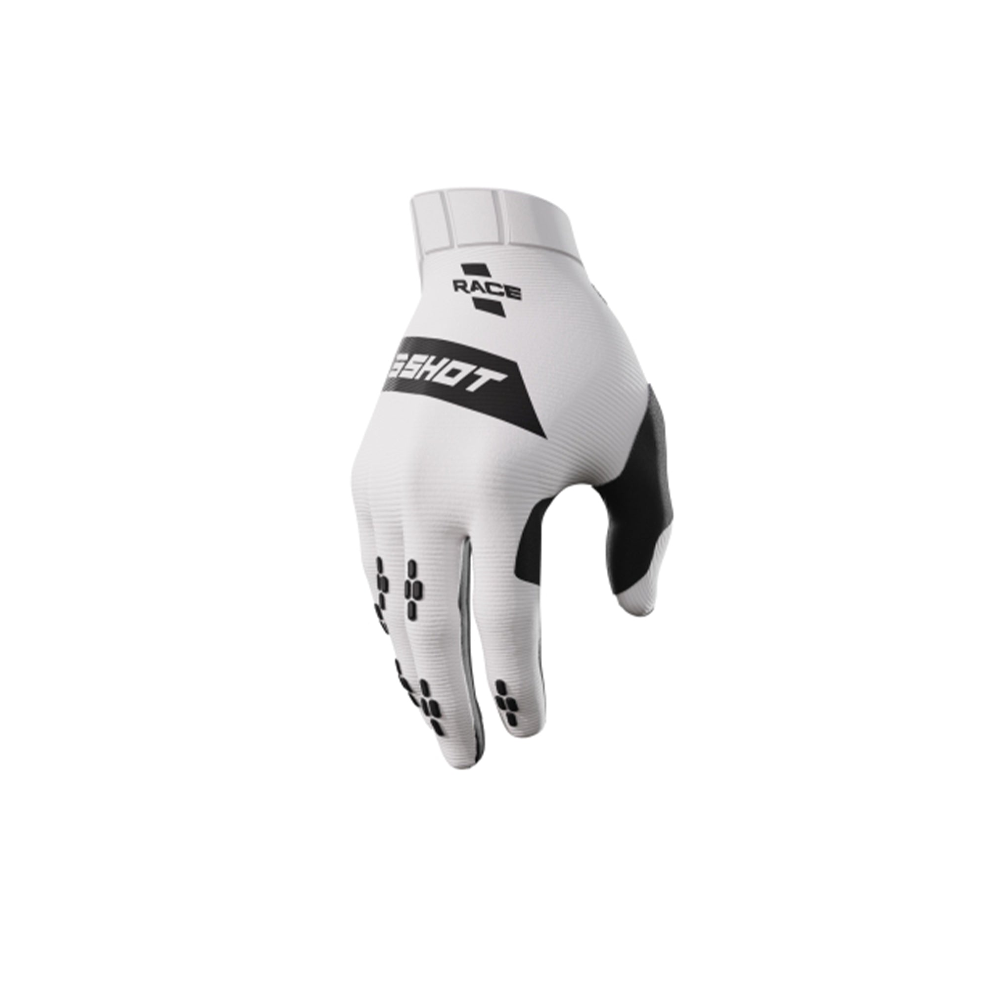  SHOT RACE EVO WHITE 06 GLOVES - SECURTEX MOTOR SL (t/a MaximoMoto)