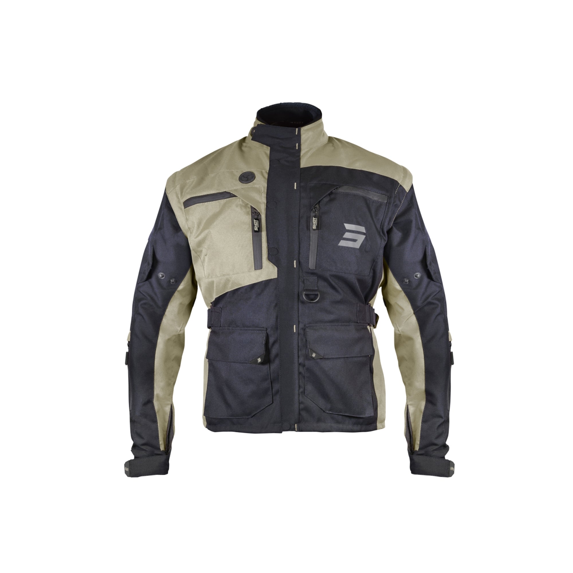  SHOT SHOT RACETECH BLACK_SAND S JACKET - SECURTEX MOTOR SL (t/a MaximoMoto)