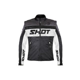  SOFTSHELL SHOT LITE BLACK_WHITE S - SECURTEX MOTOR SL (t/a MaximoMoto)