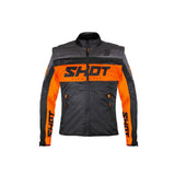  SOFTSHELL SHOT LITE BLACK_ORANGE S - SECURTEX MOTOR SL (t/a MaximoMoto)
