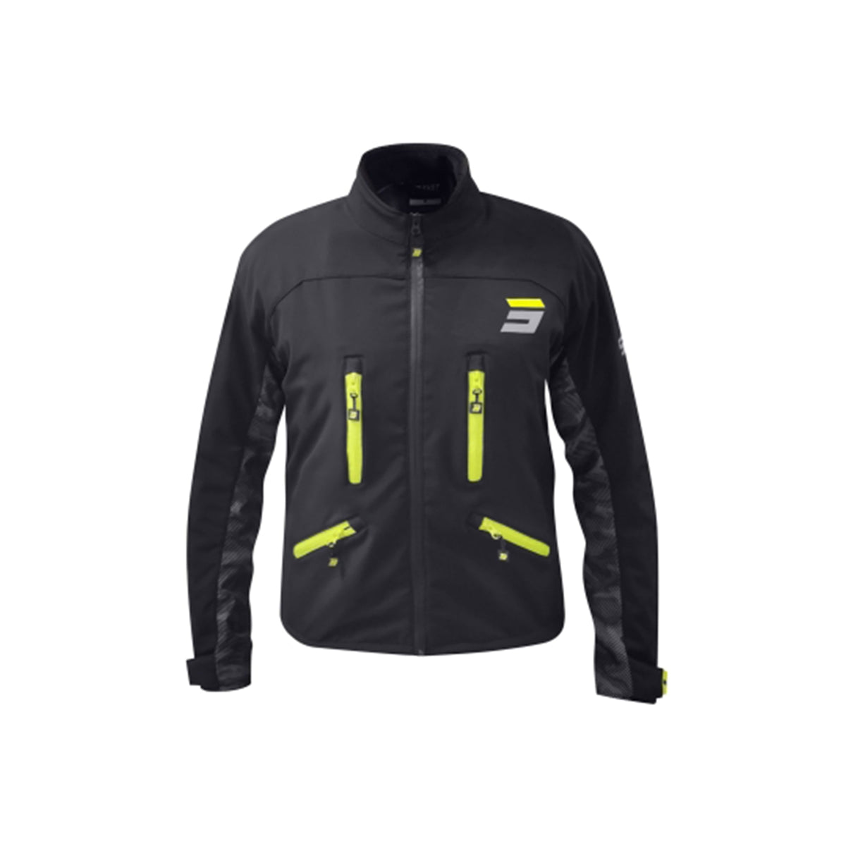 SHOT CLIMATIC JACKET BLACK_NEON_YELLOW S - SECURTEX MOTOR SL (t/a MaximoMoto)