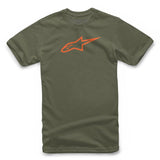 Alpinestars Ageless Classic Tee Military Orange images