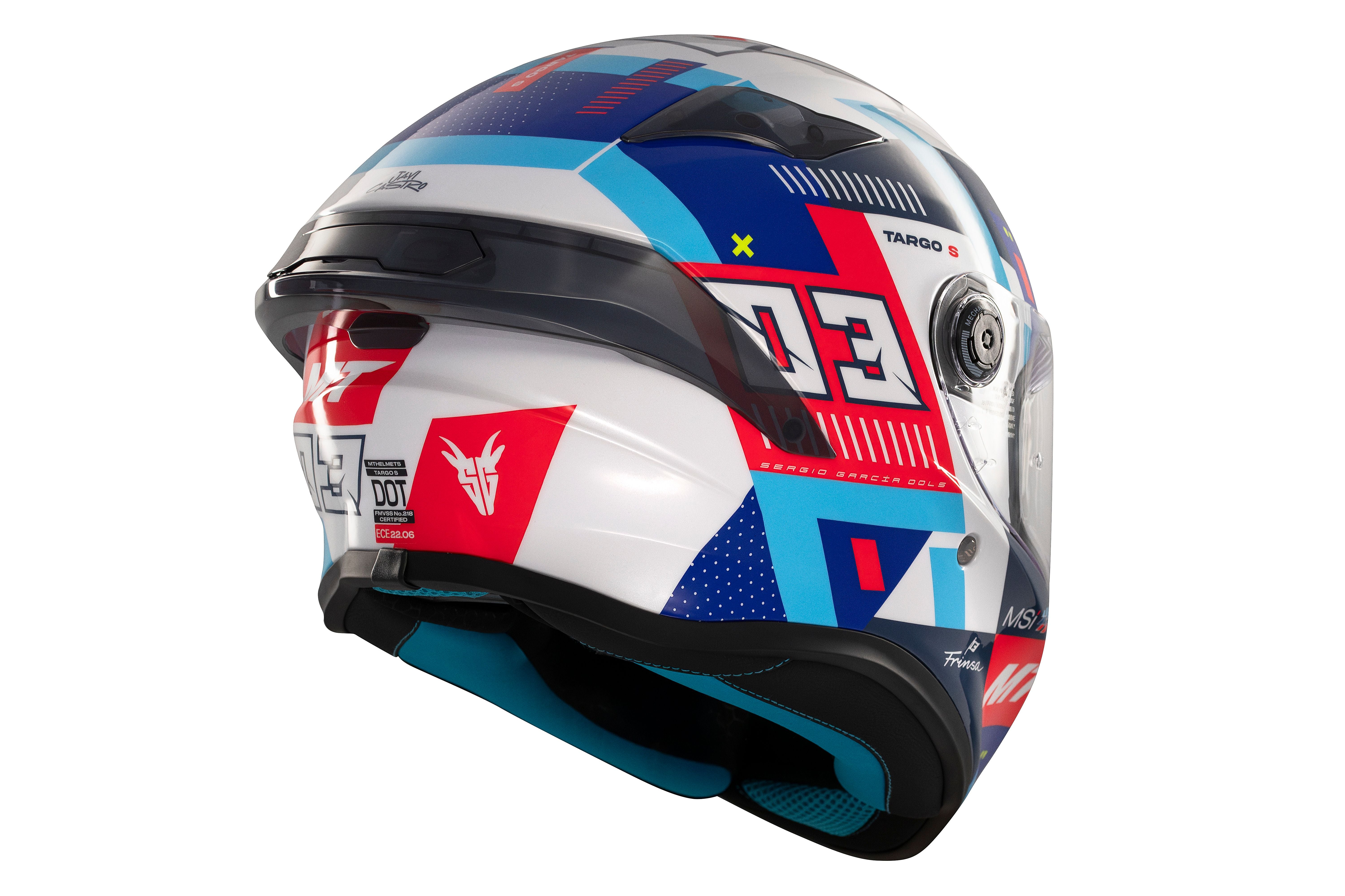 MT TARGO S ORTOLA 2024 A7 GLOSS Full Face Touring Motorcycle Helmets