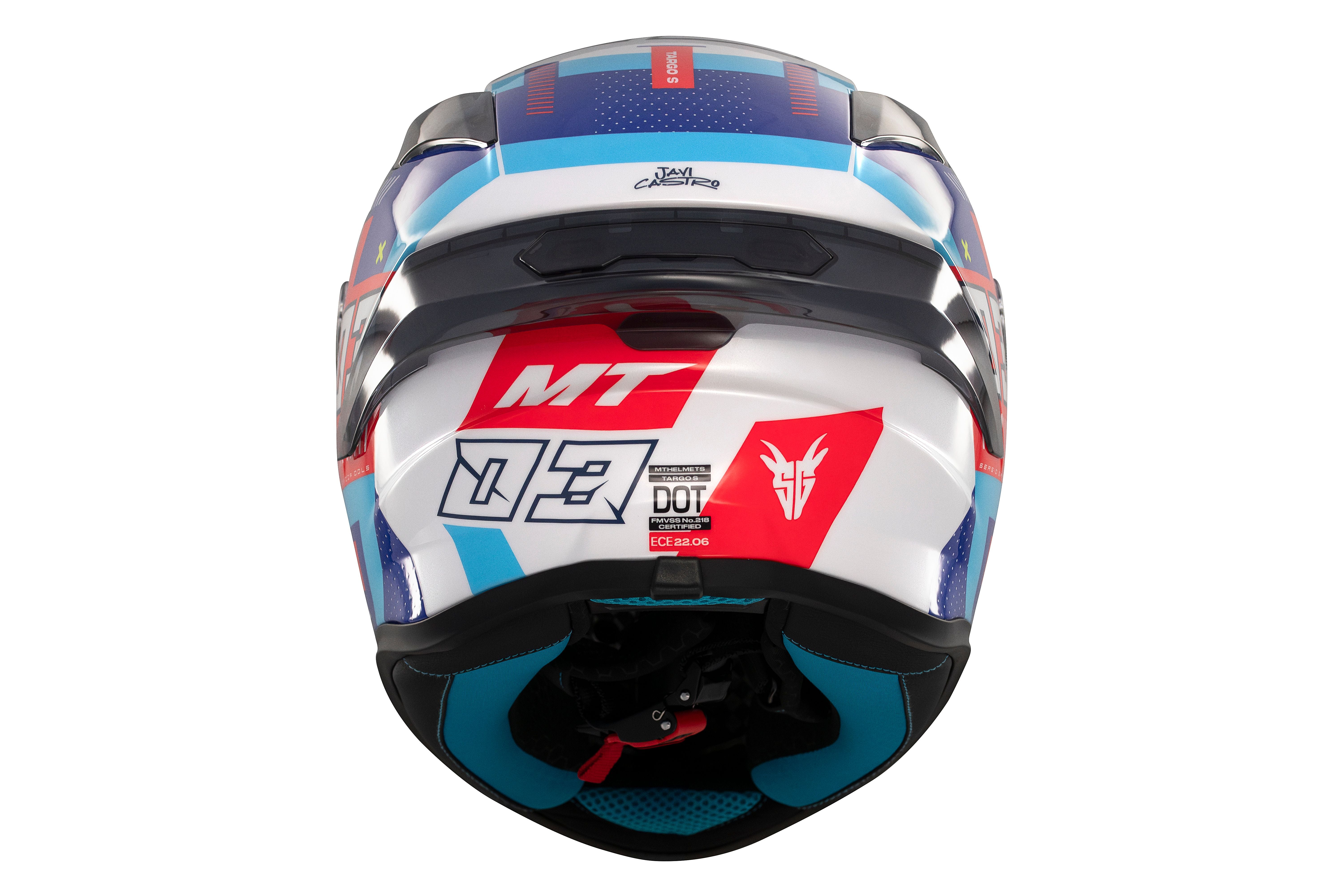MT TARGO S ORTOLA 2024 A7 GLOSS Full Face Touring Motorcycle Helmets