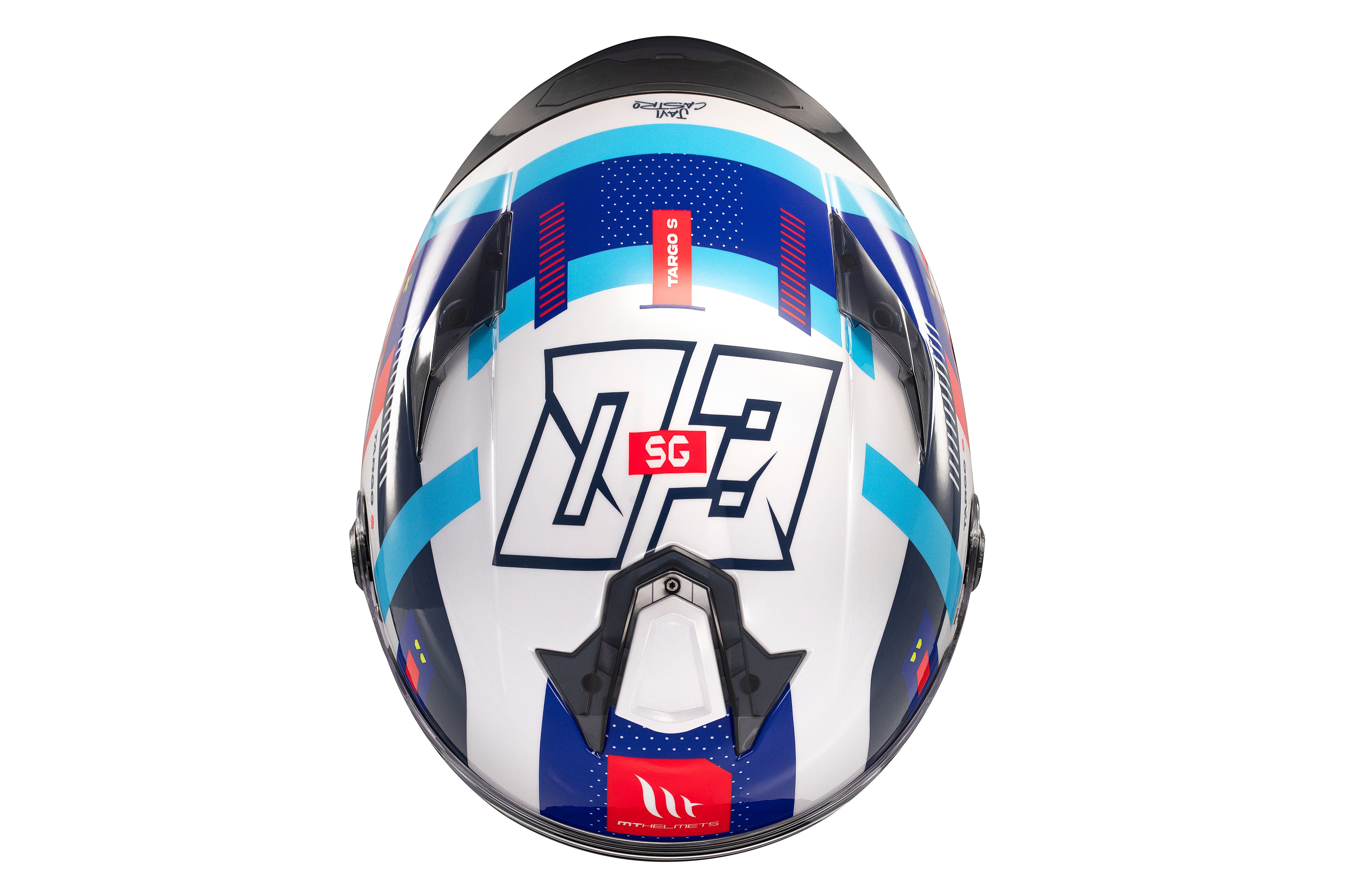 MT TARGO S ORTOLA 2024 A7 GLOSS Full Face Touring Motorcycle Helmets