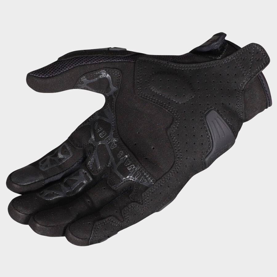 LS2 ALL TERRAIN II SUMMER MOTORCYCLE LADY GLOVES BLACK