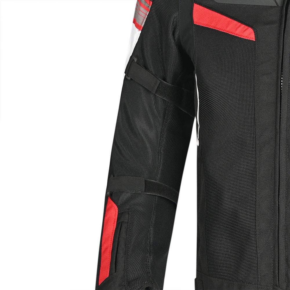 BELA Sprinter Men Motorcycle Textile Jacket Black/Red
