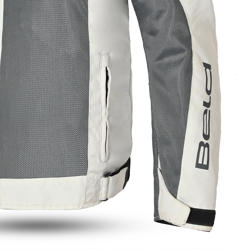 BELA Mesh Pro Man  Summer Motorcycle Jacket Grey Ice
