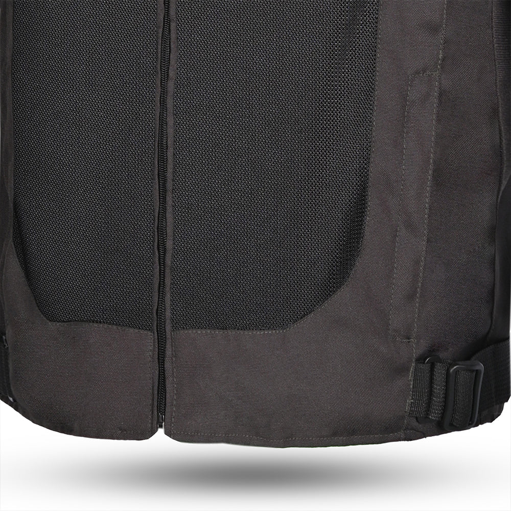 R-TECH SPIRAL MESH  MOTORCYCLE JACKETS MUD BLACK GREEN