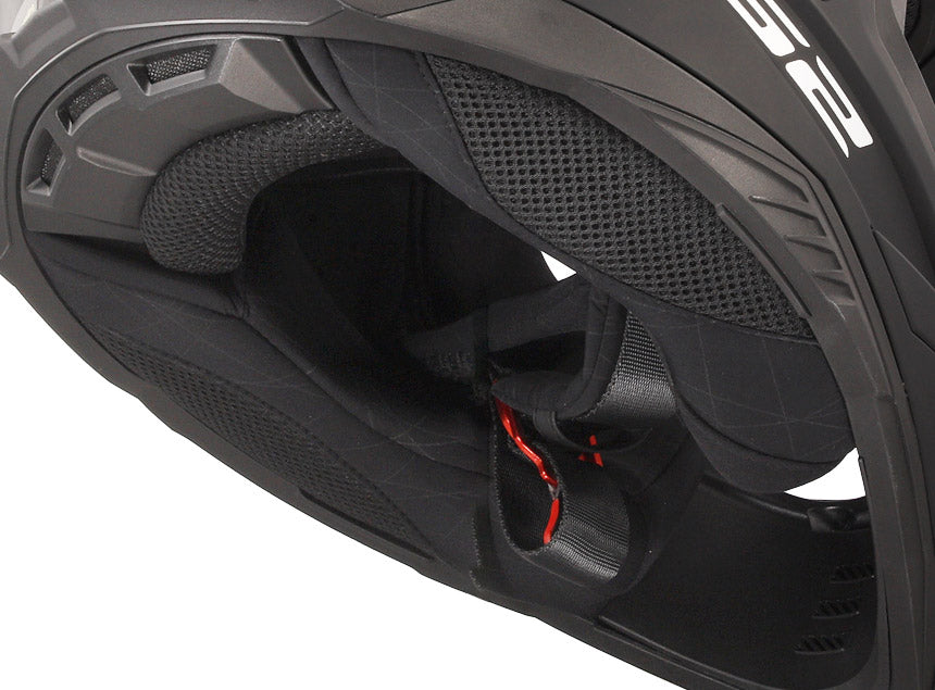 LS2 MX708 FAST II ZOMBIE II MOTOCROSS HELMET BLACK RED BLUE