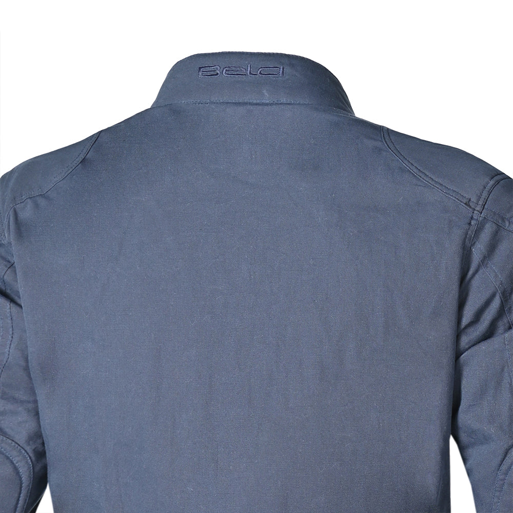 BELA Tactical Wax Cotton Urban Jacket Navy Blue