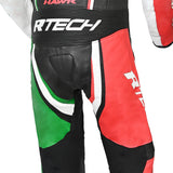 R Tech Hawk 1PC Motorcycle Racing Suit Green Black Red White 