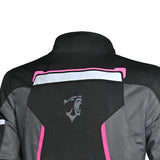 BELA Hurrican Lady Motorcycle Jacket Black Fuchsia - MaximomotoUK