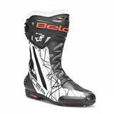 BELA Air Rider GP-1 Motorcycle Racing Leather Boots Black/White