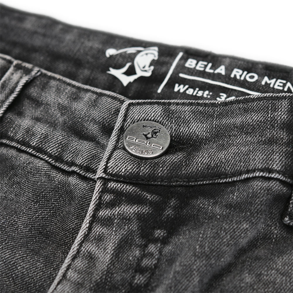 BELA RIO 32L ARMOUR DENIM JEANS BLACK