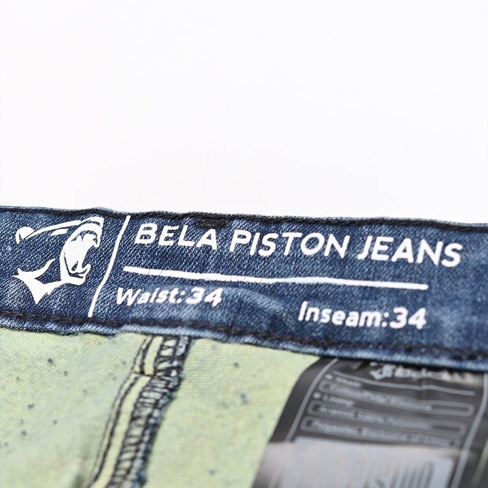 BELA Piston Short Leg 34L - Denim Jeans - Blue 