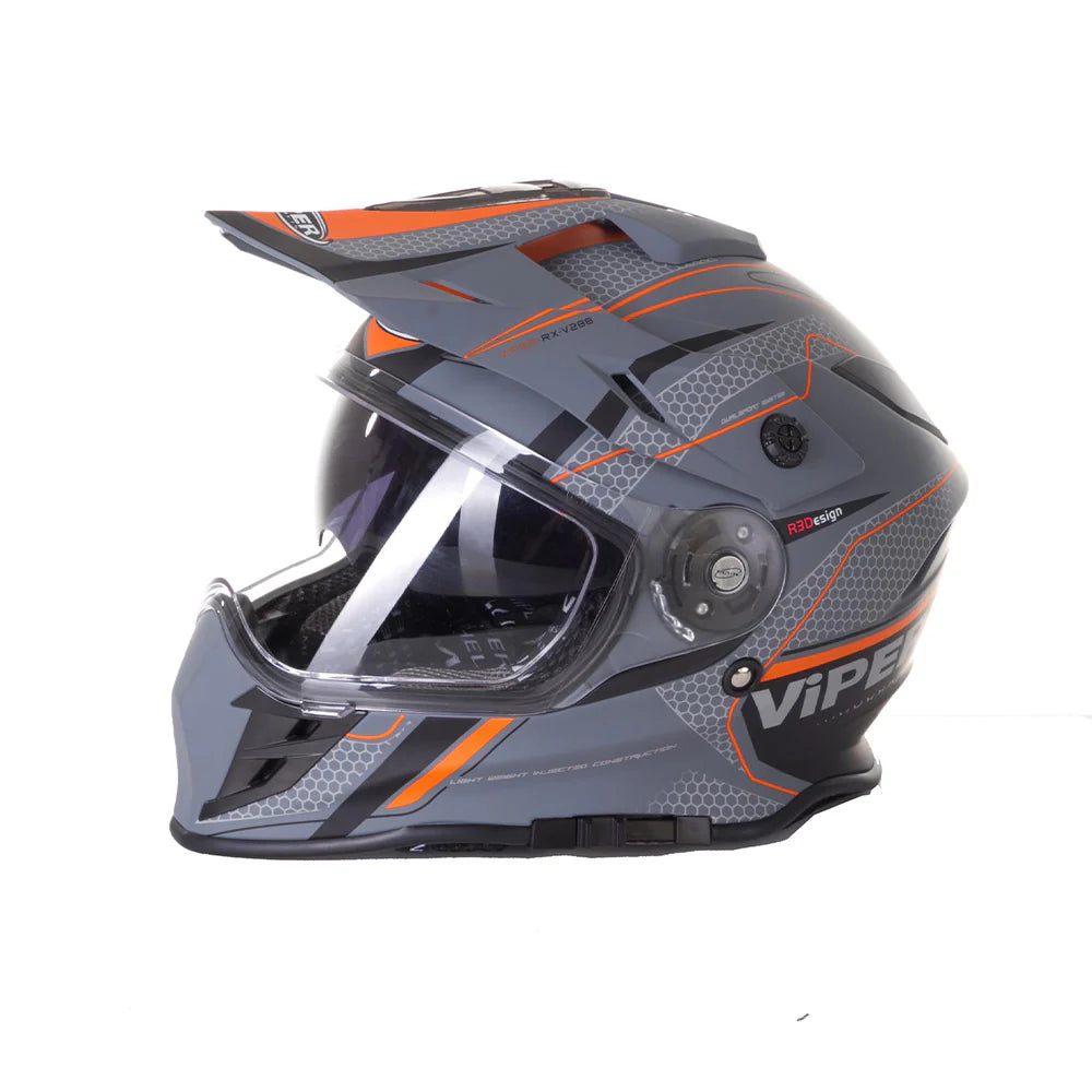 Viper RXV288 Motorcycle Adventure Helmet