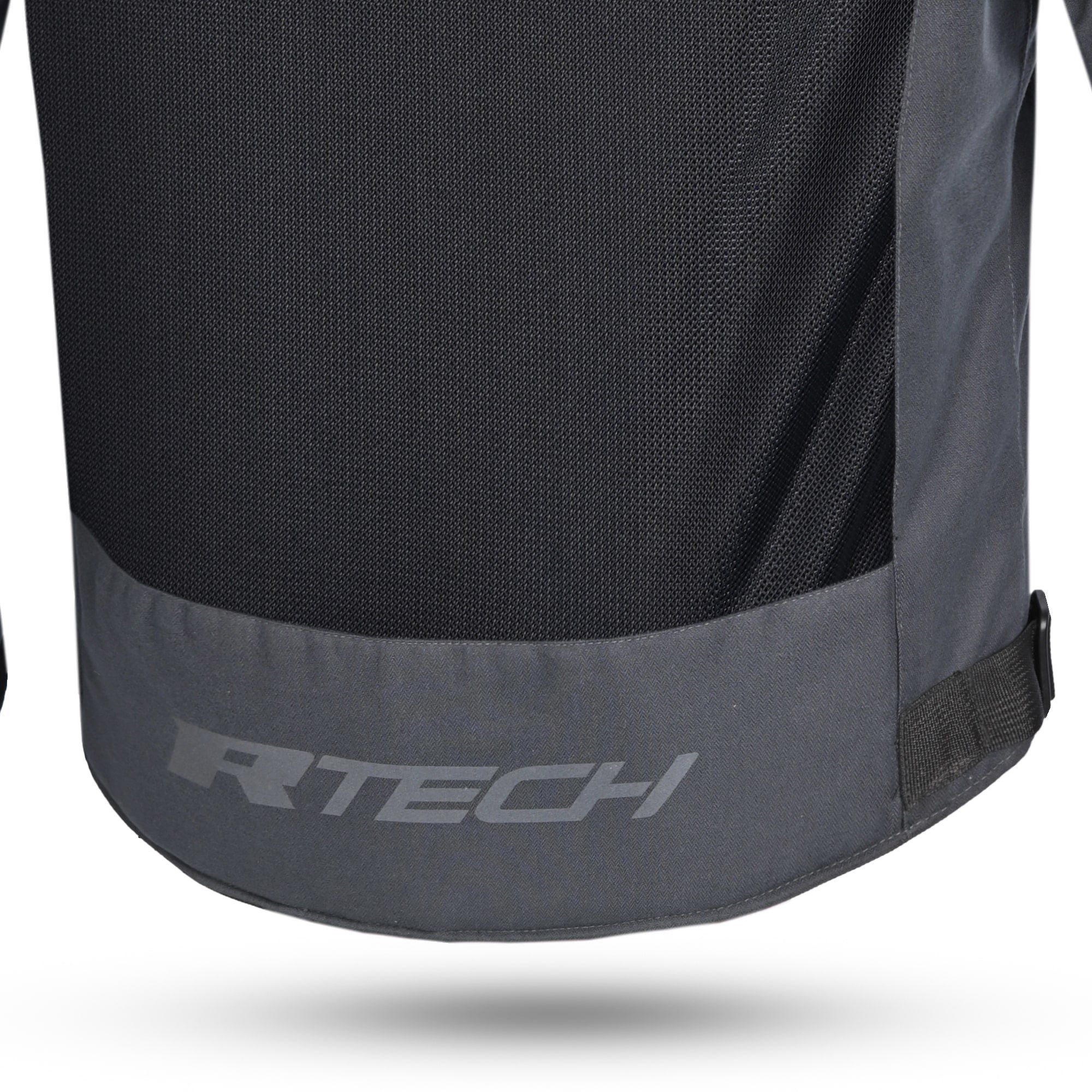 R Tech Spiral Mesh Motorcycle Jacket Anthracite Grey Black Red