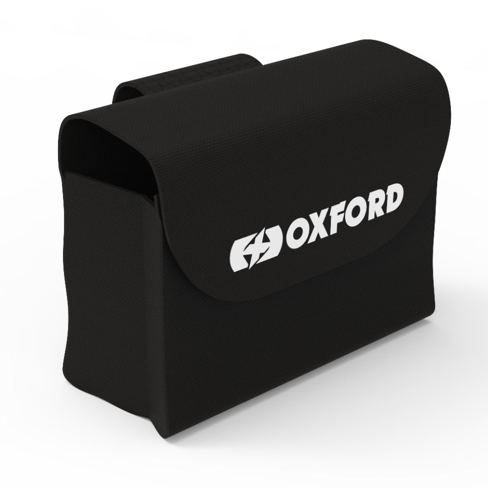 Oxford Titan 10mm Pin Disc Lock Black incl. Pouch Motorcycle Security - MaximomotoUK