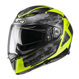 HJC F70 Katra MC3HSF Yellow On Road full face Helmet 