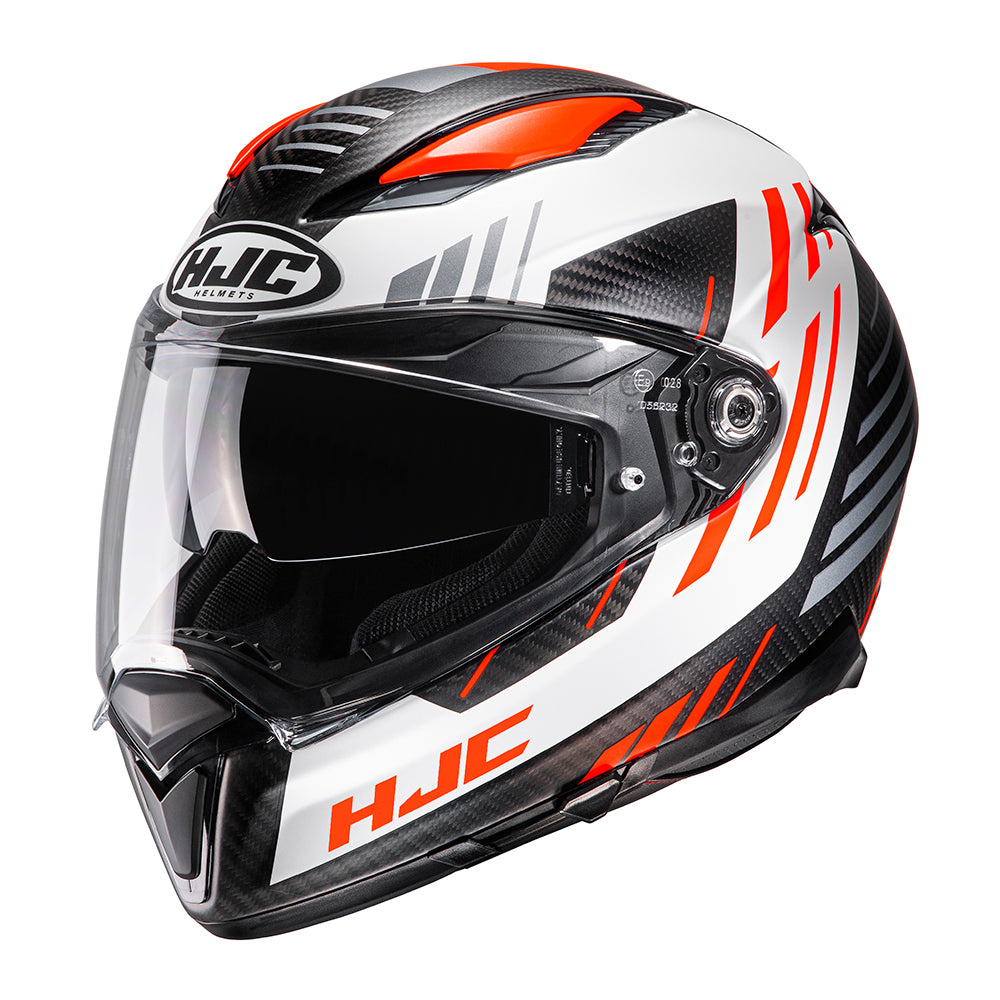 HJC F70 Kesta Carbon MC6HSF Full Face Helmet Orange