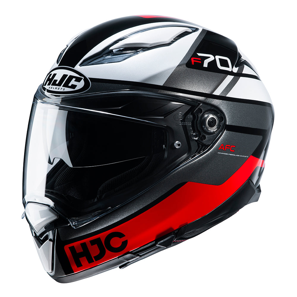 HJC F70 Tino MC1 Red Full face safety Motorcycle Helmet 