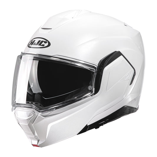 HJC I100 White Flip Up Motorbike Helmet, Picture
