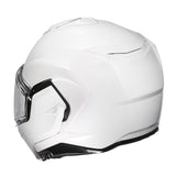 HJC I100 White Flip Up Motorbike Helmet - MaximomotoUK