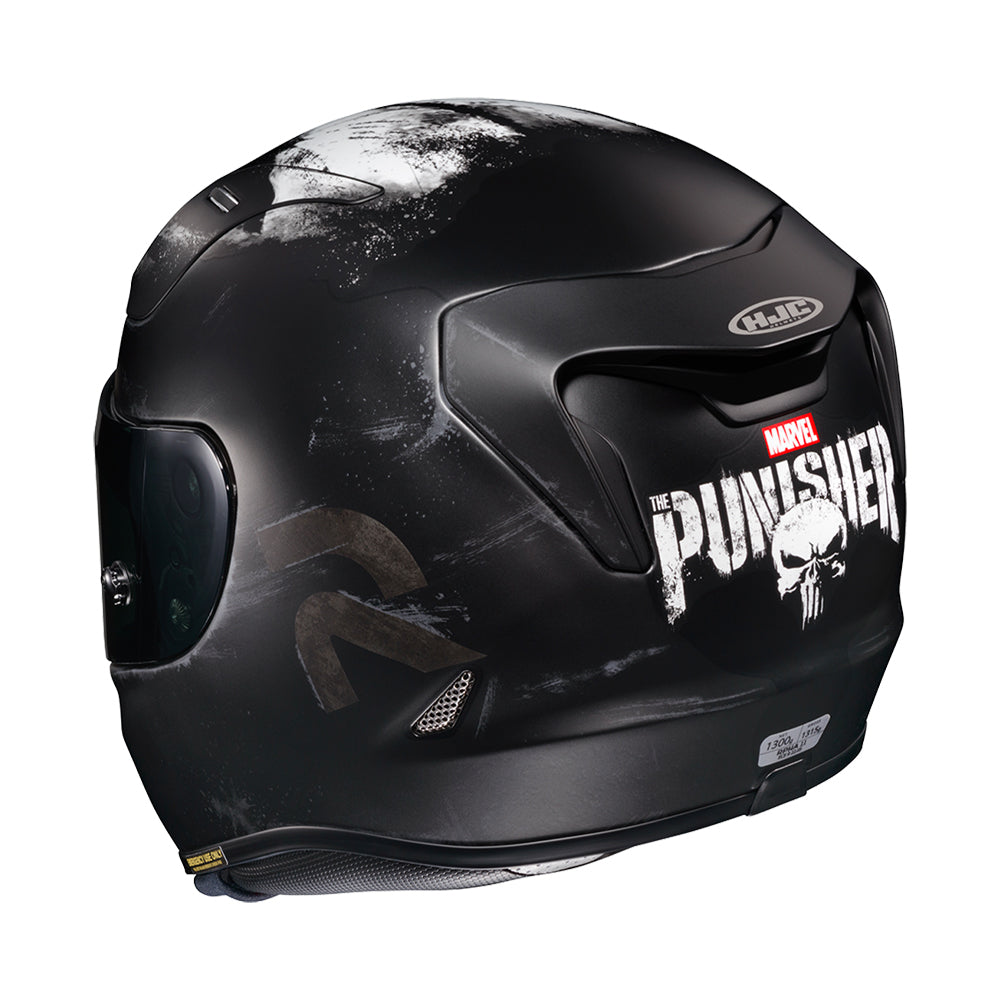 HJC RPHA 11 Punisher Full Face Motorbike Helmet Black MC5SF