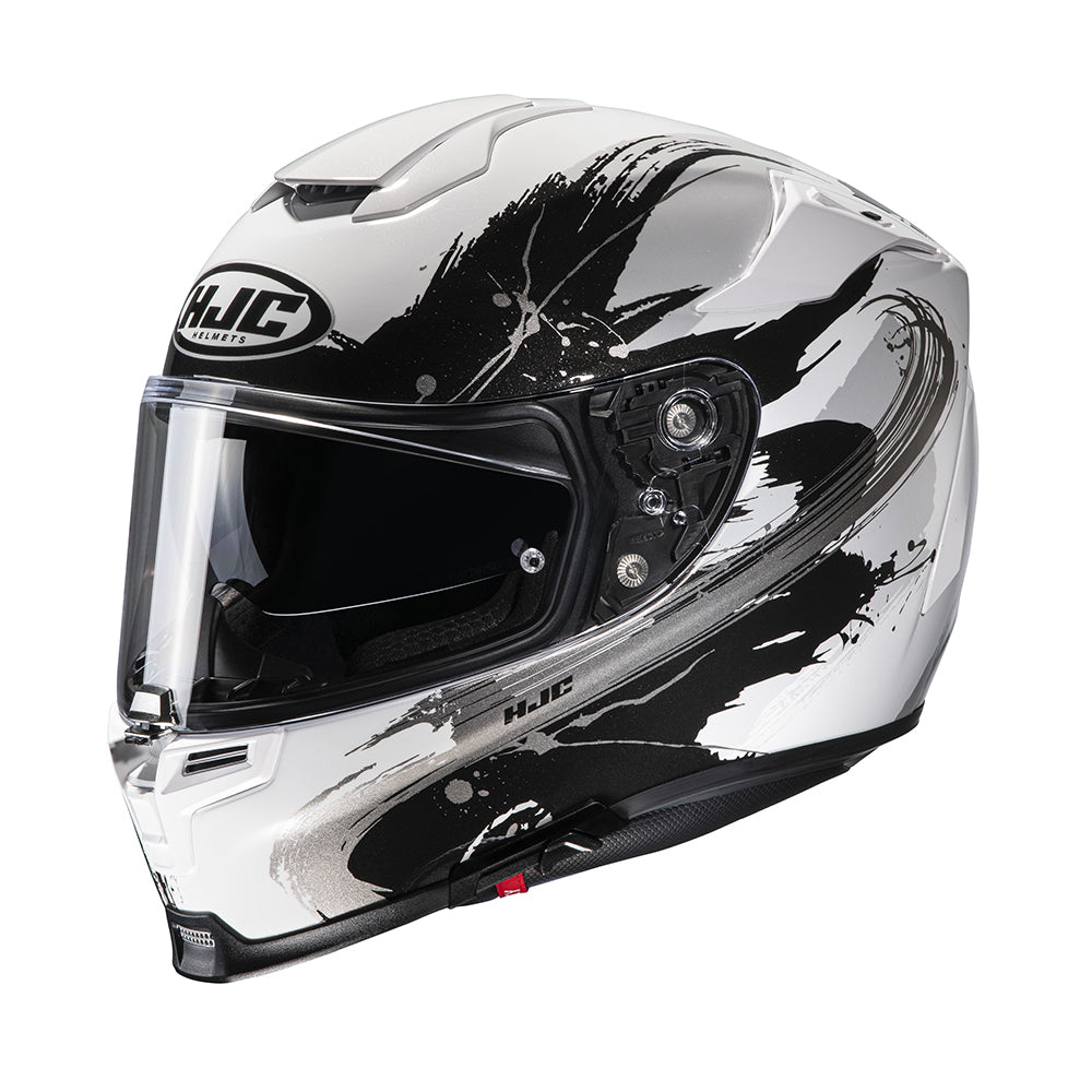HJC RPHA 70 Erin MC10 White On Road Full Face Helmet side view