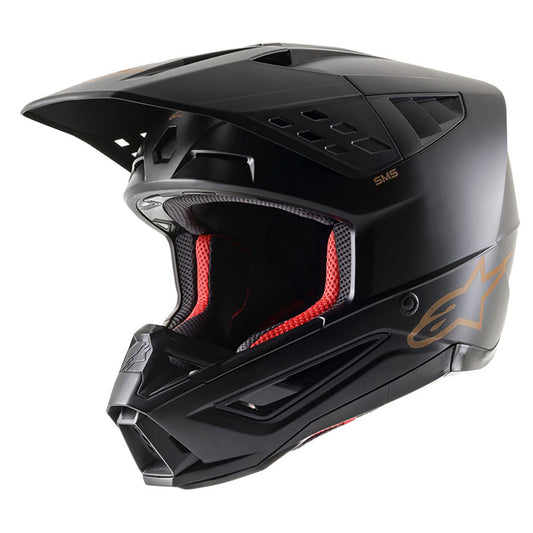 Alpinestars S-M5 Solid Helmet Ece Black Brown Matt 