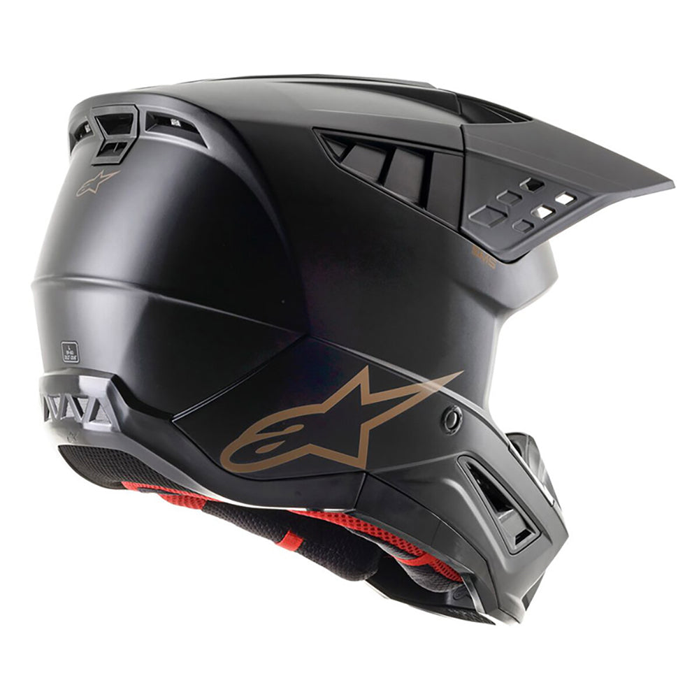 Alpinestars S-M5 Solid Helmet Ece Black Brown Matt