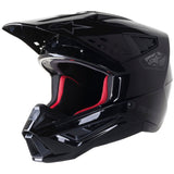 Alpinestars S-M5 Scout Helmet Ece Black Silver Glossy 