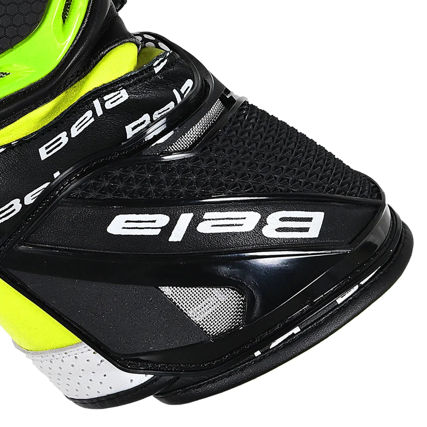 BELA EXTREME GUANTES NEGRO BLANCO AMARILLO FLOU