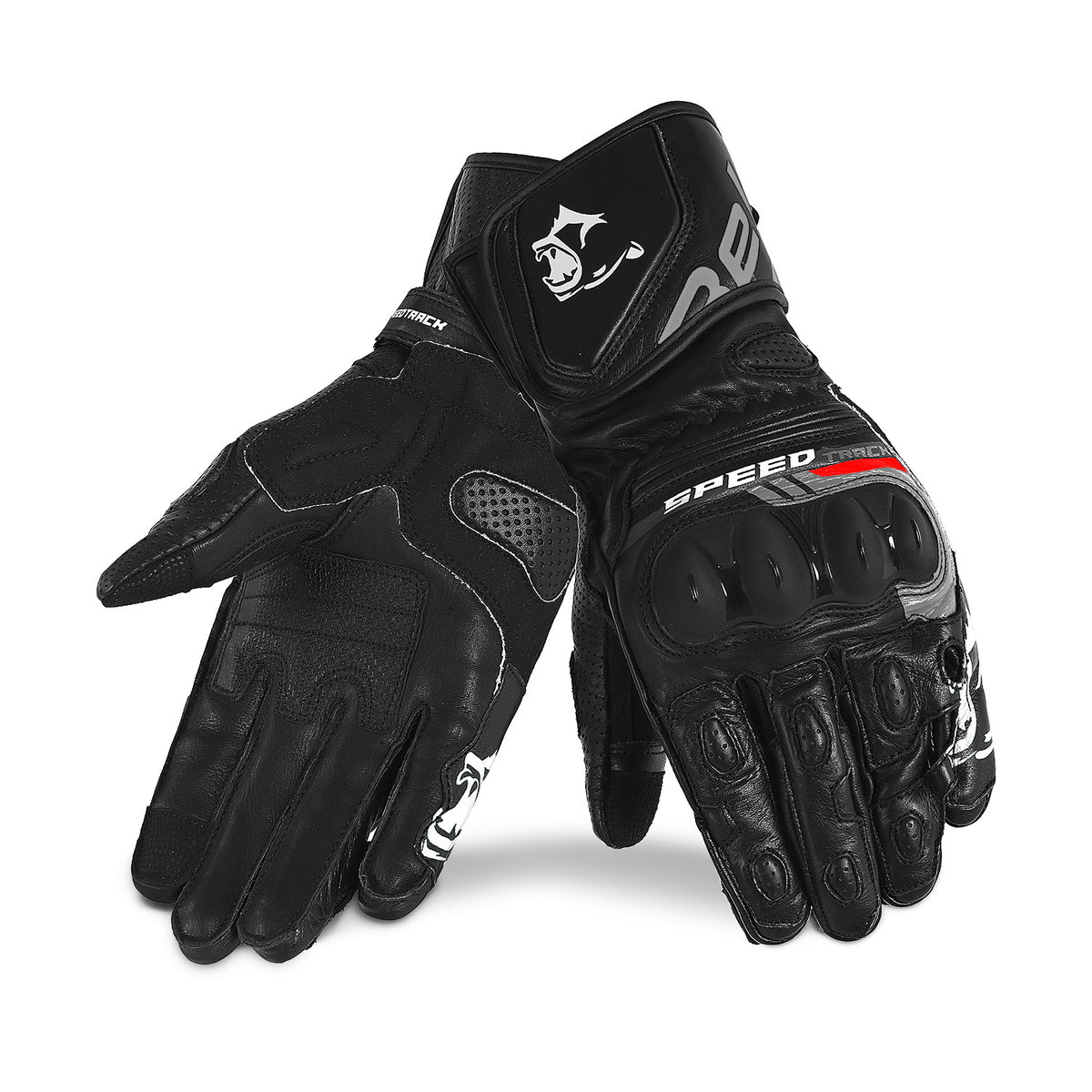 Bela Lemox Motorcycle Leather Gloves Black/Anthracite