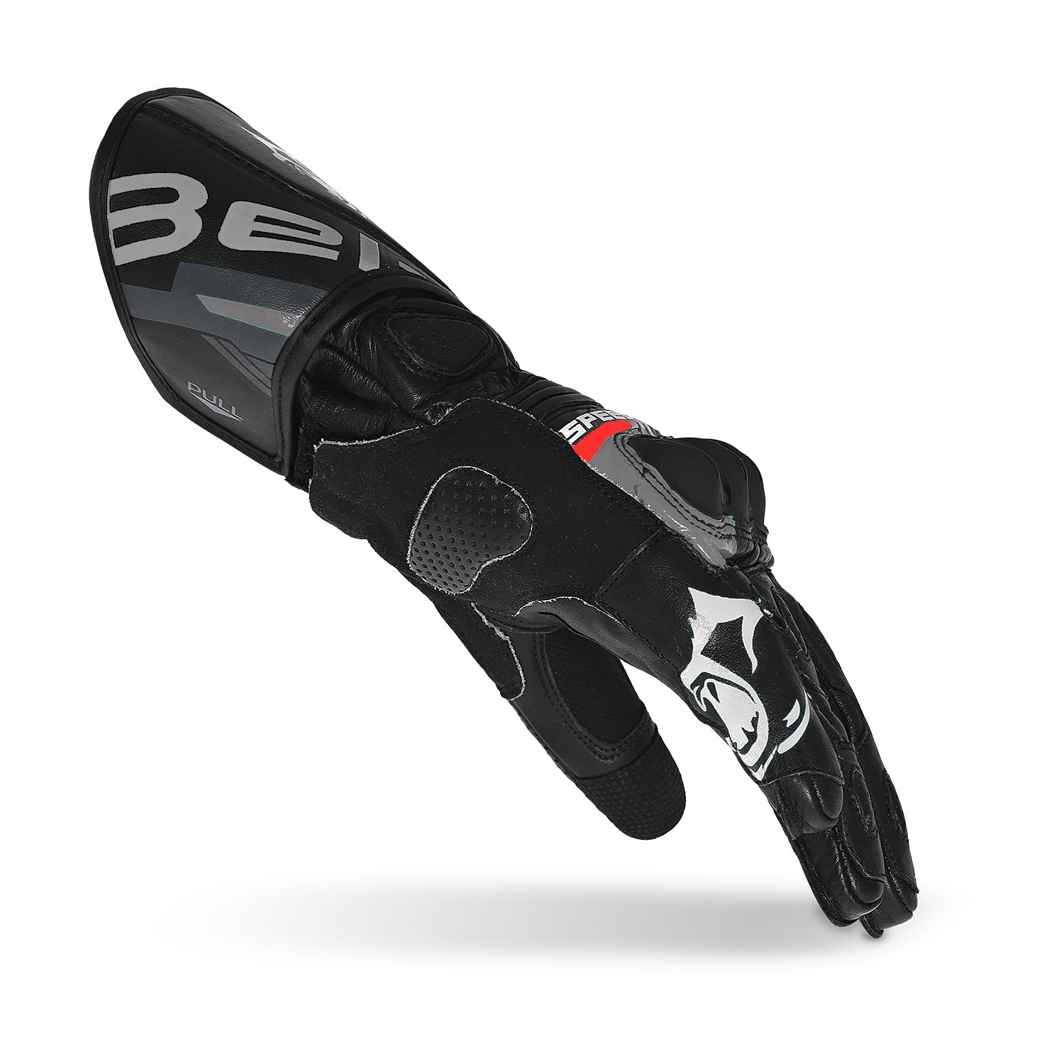 Bela Lemox Motorcycle Leather Gloves Black/Anthracite