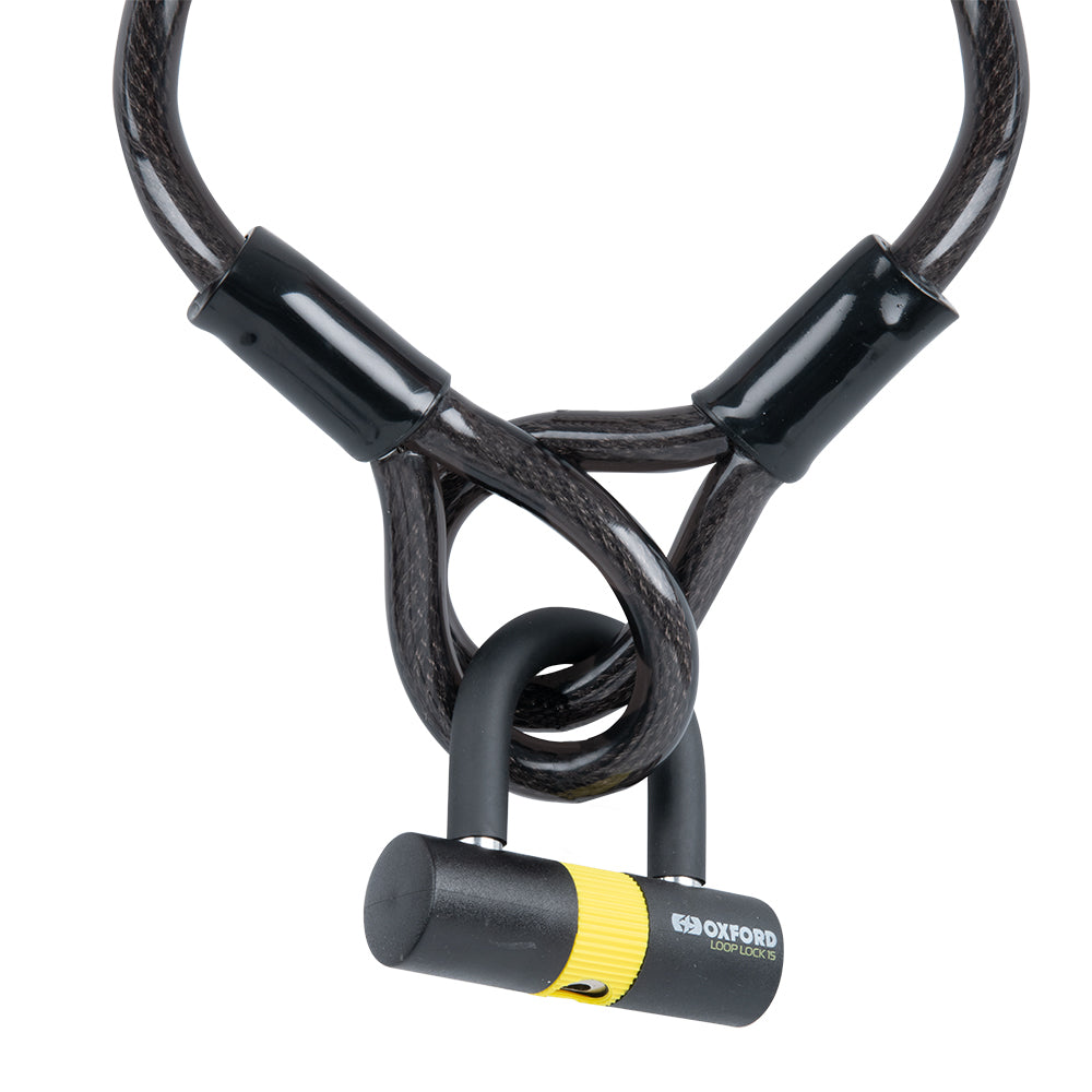 Oxford Loop Lock15 Cable Motorbike Security, Picture