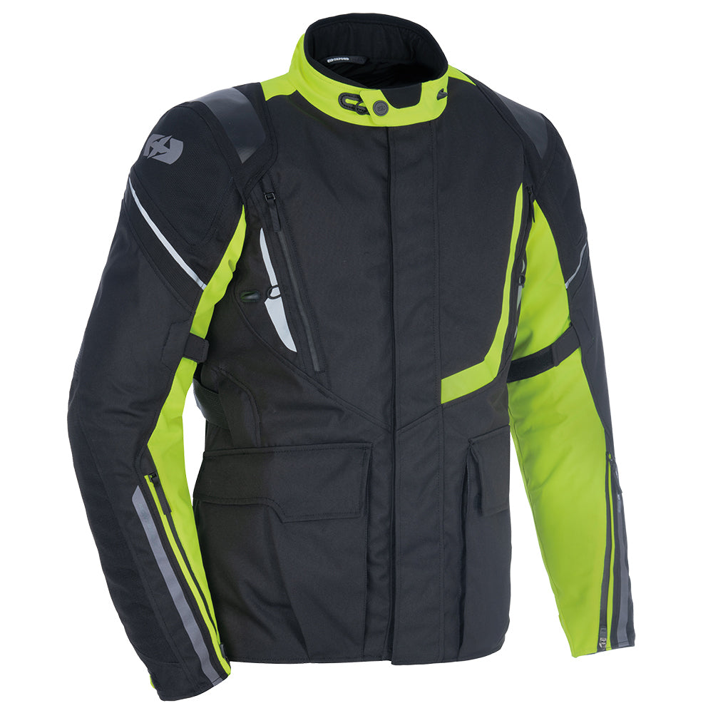 Oxford Montreal 4.0 MS Dry2Dry Jacket Black Grey & Fluo 