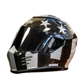 Simpson Venom Sting Rae Black Full Face Motorbike Helmet 