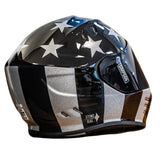 Simpson Venom Sting Rae Black Full Face Motorbike Helmet 