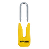 Oxford Monster 11mm Disc Lock Yellow Motorcycle Security - MaximomotoUK