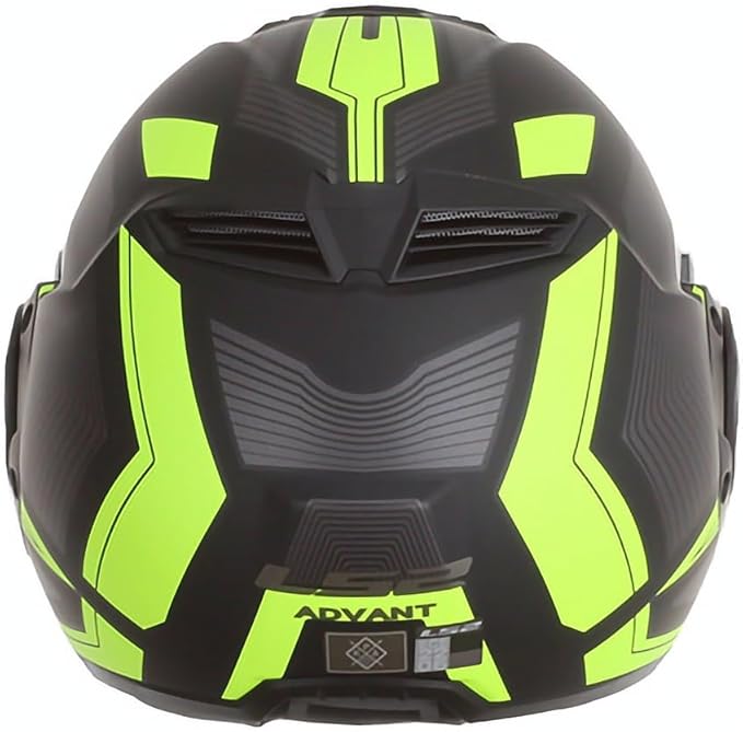 Ls2 Ff906 Advant Revo Modular Helmet Matt Black H-V Yellow-06 