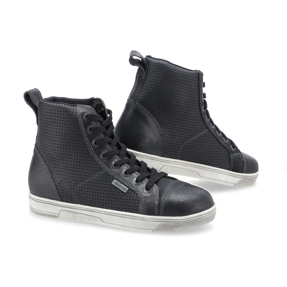  BELA - Fresco Leather Boots for Men Black/Grey - SECURTEX MOTOR SL (t/a MaximoMoto)