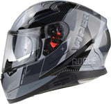 Viper RSV95 Rogue Shiny Full Face Motorcycle Helmet