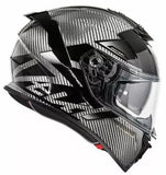 PREMIER DEVIL CARBON MN9 Cross Road Motorcycle Helmet